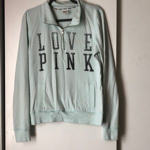VS PINK quarter zip